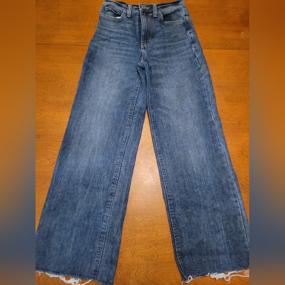 SO Women's High Rise Wide Leg Jeans | 24 / 0